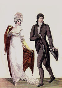 Мода начала XIX века