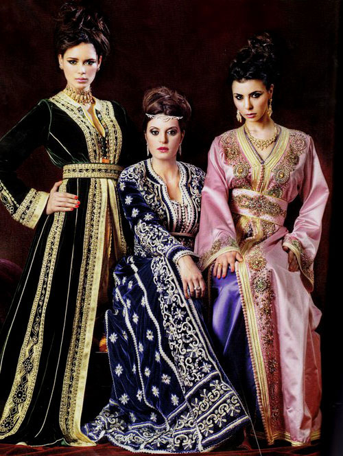 Халаты марокканских женщин