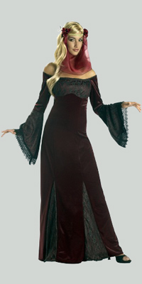 Платье девушки эпохи Возрождения