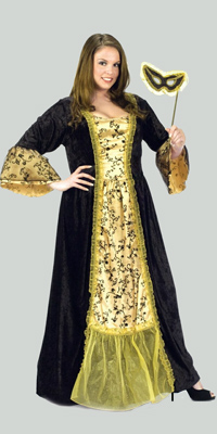 Маскарадный костюм дамы эпохи Возрождения