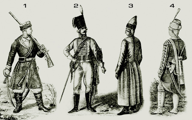 Военная форма русской армии XVIII века
