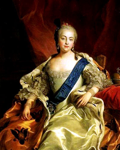 Русская императрица Елизавета Петровна