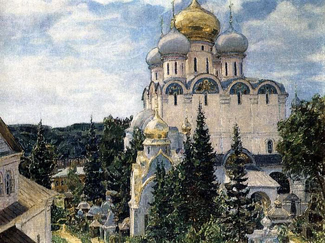 Васнецов Новодевичий монастырь
